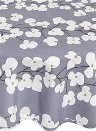 ΤΡΑΠΕΖΟΜΑΝΤΗΛΟ ΡΟΤΟΝΤΑ ΜΕ FLORAL PRINT 180 CM - 006703562 ΓΚΡΙ COINCASA