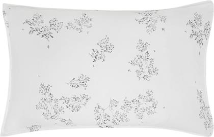 ΒΑΜΒΑΚΕΡΗ ΣΑΤΕΝ ΜΑΞΙΛΑΡΟΘΗΚΗ ΜΕ FLORAL PRINT 50 X 80 CM - 006777672 ΛΕΥΚΟ COINCASA