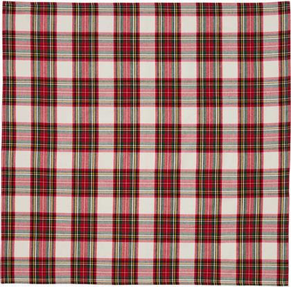 ΒΑΜΒΑΚΕΡΟ ΤΡΑΠΕΖΟΜΑΝΤΗΛΟ ΜΕ ΚΑΡΟ ΣΧΕΔΙΟ 90 X 90 CM - 006802809 ΚΟΚΚΙΝΟ COINCASA