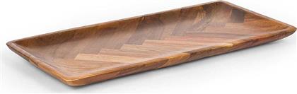 ΞΥΛΙΝΟΣ ΔΙΣΚΟΣ ΣΕΡΒΙΡΙΣΜΑΤΟΣ ΑΠΟ ΑΚΑΚΙΑ 30 X 14 CM - 007459663 ΚΑΦΕ COINCASA