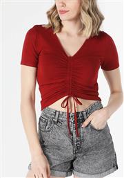 T-SHIRT SHORT SLEEVE CL1058136-COR RED COLINS