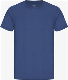 ΑΝΔΡΙΚΟ T-SHIRT ΜΟΝΟΧΡΩΜΟ RELAXED FIT - CS1001 ΜΠΛΕ MARINE COLORFUL STANDARD