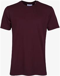 ΑΝΔΡΙΚΟ T-SHIRT ΜΟΝΟΧΡΩΜΟ RELAXED FIT - CS1001 ΜΠΟΡΝΤΟ COLORFUL STANDARD