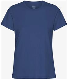 ΓΥΝΑΙΚΕΙΟ T-SHIRT ΜΟΝΟΧΡΩΜΟ REGULAR FIT - CS2051 ΣΚΟΥΡΟ ΜΠΛΕ COLORFUL STANDARD