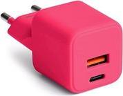 WALL CHARGER USB-A + USB-C PD 30W CLS30-AC-02 XMAGENTA COLORUM