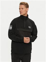 ΜΠΛΟΥΖΑ BLOC HALF ZIP 7010253 ΜΑΥΡΟ REGULAR FIT COLOURWEAR