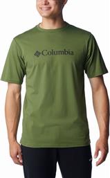 ΑΝΔΡΙΚΗ ΜΠΛΟΥΖΑ CSC BASIC LOGO SHORT SLEEVE TEE 1680053-351 ΠΡΑΣΙΝΟ COLUMBIA