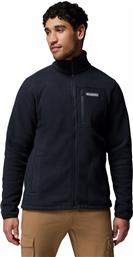 ΑΝΔΡΙΚΗ ΖΑΚΕΤΑ JASPER RIDGE PEBBLED FULL ZIP FLEECE 2142421-010 ΜΑΥΡΟ COLUMBIA