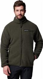 ΑΝΔΡΙΚΗ ΖΑΚΕΤΑ RUGGED RIDGE FULL ZIP SHERPA FLEECE JACKET 2135481-366 ΠΡΑΣΙΝΟ COLUMBIA