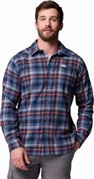 ΑΝΔΡΙΚΟ ΠΟΥΚΑΜΙΣΟ CORNELL WOODS FLANNEL 1617951-470 ΜΠΛΕ COLUMBIA