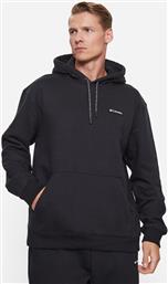 ΜΠΛΟΥΖΑ MARBLE CANYON HEAVYWEIGHT FLEECE HOODIE ΜΑΥΡΟ REGULAR FIT COLUMBIA