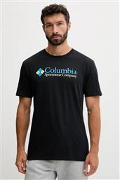 ΜΠΛΟΥΖΑΚΙ CSC BASIC LOGO ΧΡΩΜΑ: ΜΑΥΡΟ, 1680053 COLUMBIA
