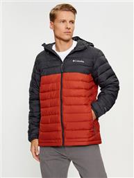 ΜΠΟΥΦΑΝ ΠΟΥΠΟΥΛΕΝΙΟ POWDER LITE HOODED JACKET ΠΟΡΤΟΚΑΛΙ REGULAR FIT COLUMBIA