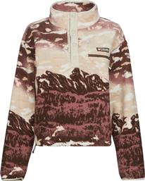 FLEECE HELVETIA II PRINTED CROPPED HALF SNAP COLUMBIA