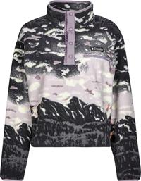 FLEECE HELVETIA II PRINTED CROPPED HALF SNAP COLUMBIA