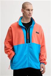ΦΛΙΣ ΜΠΟΥΦΑΝ BACKBOWL II FULL ZIP FLEECE ΧΡΩΜΑ: ΓΚΡΙ, 2090851 COLUMBIA