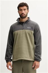 ΦΛΙΣ ΜΠΟΥΦΑΝ STEENS MOUNTAIN HALF ZIP ΧΡΩΜΑ: ΓΚΡΙ, 1620191 COLUMBIA