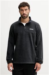 ΦΛΙΣ ΜΠΟΥΦΑΝ STEENS MOUNTAIN HALF ZIP ΧΡΩΜΑ: ΜΑΥΡΟ, 1620191 COLUMBIA