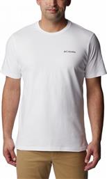 NORTH CASCADES SHORT SLEEVE TEE 1834041A-118 ΛΕΥΚΟ COLUMBIA