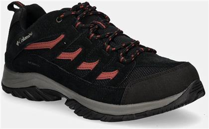 ΠΑΠΟΥΤΣΙΑ CRESTWOOD WATERPROOF ΧΡΩΜΑ: ΜΑΥΡΟ, 2100651 COLUMBIA