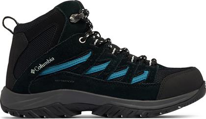 ΠΑΠΟΥΤΣΙΑ ΠΕΖΟΠΟΡΙΑΣ CRESTWOOD II MID WATERPROOF 2099861 ΜΑΥΡΟ COLUMBIA