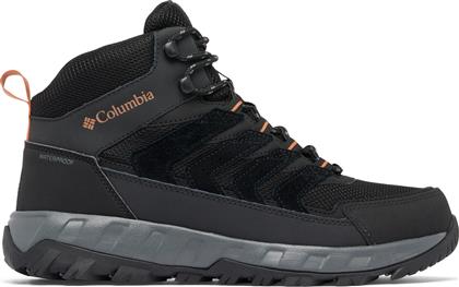 ΠΑΠΟΥΤΣΙΑ ΠΕΖΟΠΟΡΙΑΣ STRATA TRAIL MID WP BOOT 2076861 ΜΑΥΡΟ COLUMBIA