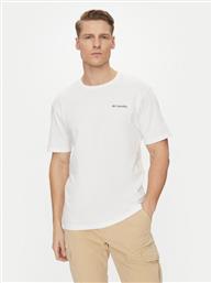 T-SHIRT BARTON SPRINGS 2058331 ΛΕΥΚΟ REGULAR FIT COLUMBIA