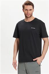 T-SHIRT BASIC LOGO 1680053 ΜΑΥΡΟ REGULAR FIT COLUMBIA