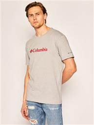 T-SHIRT CSC BASIC LOGO EM2180 ΓΚΡΙ REGULAR FIT COLUMBIA