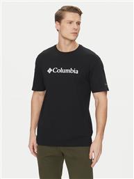 T-SHIRT CSC BASIC LOGO EM2180 ΜΑΥΡΟ REGULAR FIT COLUMBIA