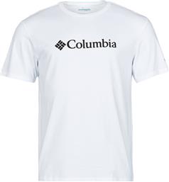 T-SHIRT ΜΕ ΚΟΝΤΑ ΜΑΝΙΚΙΑ CSC BASIC LOGO SHORT SLEEVE COLUMBIA