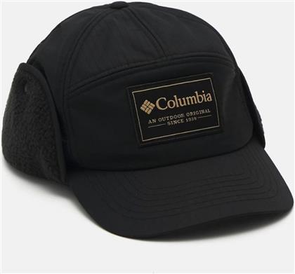 UNISEX ΚΑΠΕΛΟ LANDROAMER EAR FLAP CAP 2092911-010 ΜΑΥΡΟ COLUMBIA