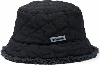 UNISEX ΚΑΠΕΛΟ WINTER PASS II REVERSIBLE BUCKET HAT 2093381-010 ΜΑΥΡΟ COLUMBIA