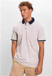 ΑΝΔΡΙΚΗ ΜΠΛΟΥΖΑ ΠΟΛΟ REGULAR FIT - D204000711210100 ΜΠΕΖ COMMANDER