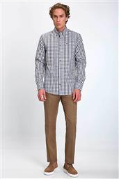 ΑΝΔΡΙΚΟ ΠΟΥΚΑΜΙΣΟ ΚΑΡΟ REGULAR FIT - D254001021108101 ΜΠΛΕ COMMANDER