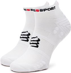 ΚΑΛΤΣΕΣ ΚΟΝΤΕΣ UNISEX PRO RACING SOCKS V4.0 RUN LOW XU00047B ΛΕΥΚΟ COMPRESSPORT