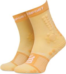 ΚΑΛΤΣΕΣ ΨΗΛΕΣ UNISEX PRO RACING SOCKS V4.0 TRAIL XU00048B ΚΙΤΡΙΝΟ COMPRESSPORT