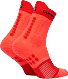 ΚΑΛΤΣΕΣ ΨΗΛΕΣ UNISEX PRO RACING SOCKS V4.0 TRAIL XU00048B ΚΟΚΚΙΝΟ COMPRESSPORT