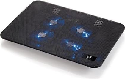 ΒΑΣΗ LAPTOP 4-FAN COOLING PAD (17.0)/ BLACK CONCEPTRONIC