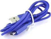 CI-573 MICRO USB TO USB CABLE COULOR LINE 1M BLUE CONNECT IT από το e-SHOP