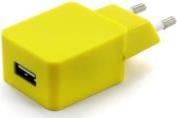CI-599 USB WALL CHARGER 1A COLOUR LINE YELLOW UNIVERSAL CONNECT IT από το e-SHOP
