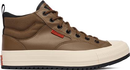 ΑΘΛΗΤΙΚΑ CHUCK TAYLOR ALL STAR MALDEN STREET BOOT A13225C ΚΑΦΕ CONVERSE