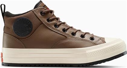 ΑΘΛΗΤΙΚΑ CHUCK TAYLOR ALL STAR MALDEN STREET BOOT ΧΡΩΜΑ: ΚΑΦΕ, A13225C CONVERSE