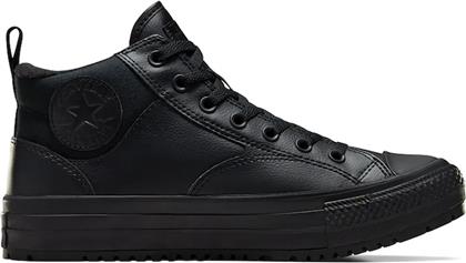 ΑΘΛΗΤΙΚΑ CHUCK TAYLOR ALL STAR MALDEN STREET BOOT ΧΡΩΜΑ: ΜΑΥΡΟ, A04478C CONVERSE