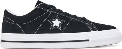 ΑΘΛΗΤΙΚΑ CONS ONE STAR PRO SUEDE 171327C ΜΑΥΡΟ CONVERSE