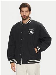 ΜΠΟΜΠΕΡ ΜΠΟΥΦΑΝ VARSITY 10026976-A01 ΜΑΥΡΟ REGULAR FIT CONVERSE