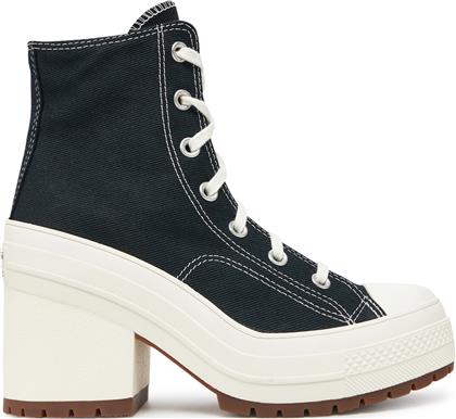 ΜΠΟΤΑΚΙΑ CHUCK 70 DE LUXE HEEL A05347C ΜΑΥΡΟ CONVERSE