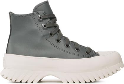 ΜΠΟΤΑΚΙΑ CHUCK TAYLOR ALL STAR LUGGED 2.0 HI A02878C ΓΚΡΙ CONVERSE