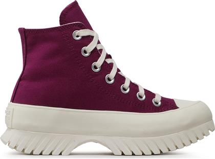 ΜΠΟΤΑΚΙΑ CHUCK TAYLOR ALL STAR LUGGED 2.0 HI A03701C ΜΩΒ CONVERSE