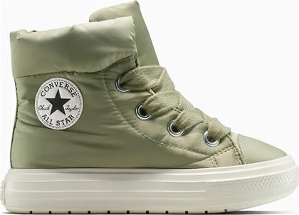 ΜΠΟΤΕΣ ΧΙΟΝΙΟΥ CHUCK TAYLOR ALL STAR ELEMENTS BOOT ΧΡΩΜΑ: ΠΡΑΣΙΝΟ, A14275C CONVERSE